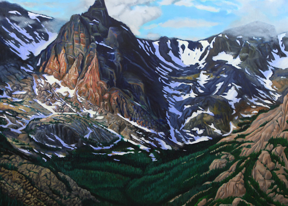Above The Trees   Rocky Mountain National Park Art | Dave Lambeth Fine Art