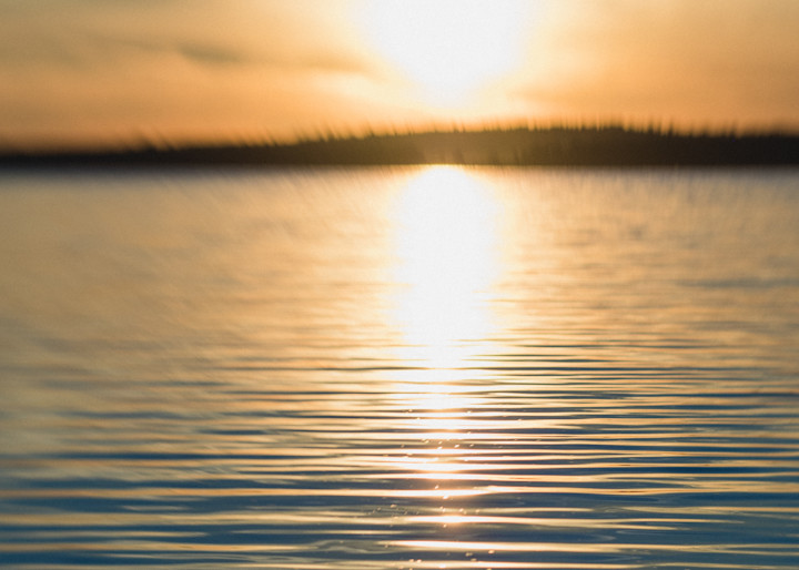 Sunset on Pakwash Lake in Ontario, Canada-Six-6