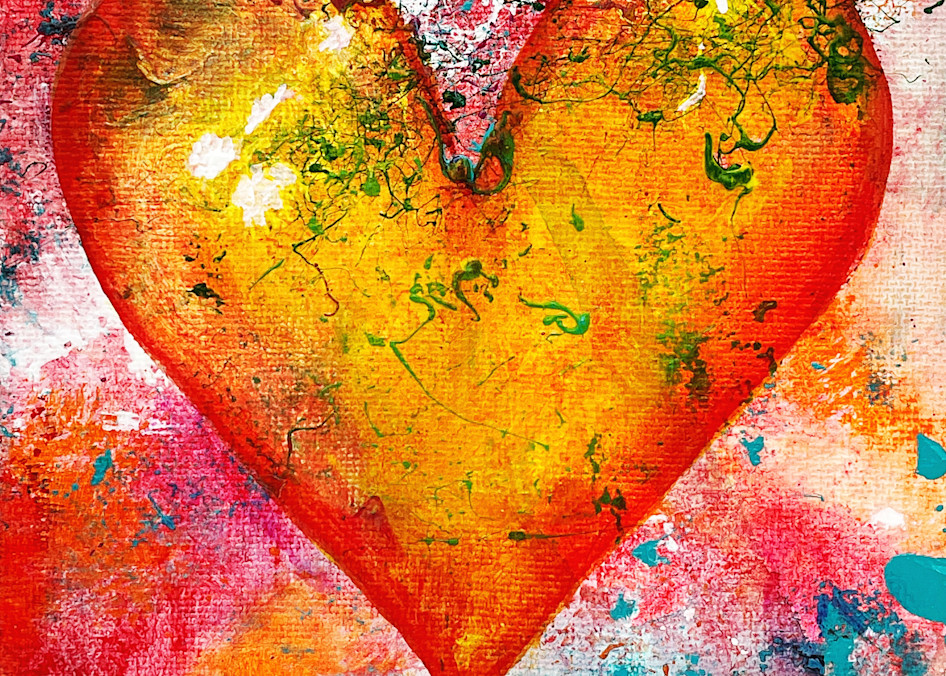 Floating In Love Art | The HeArt Painter
