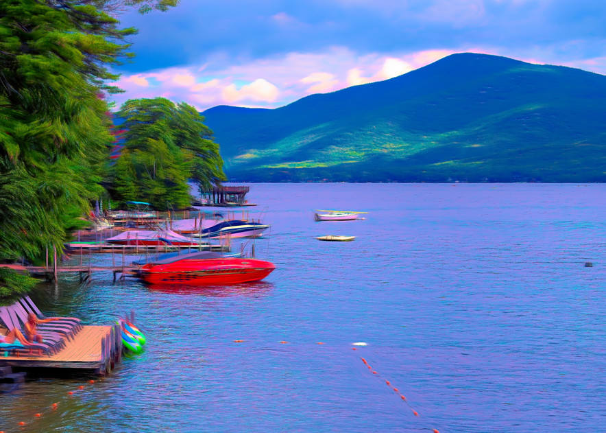 Lake George Romantic Skies Photography Art | Photoeye Inc