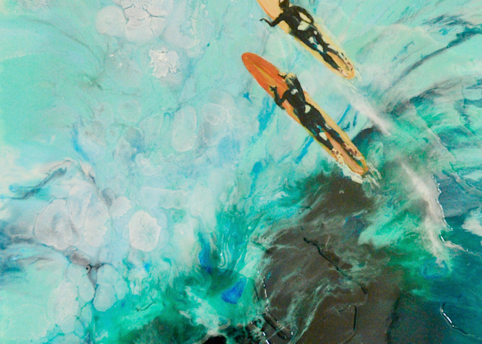 The Paddle Out Art | Sarah O'Connor Art