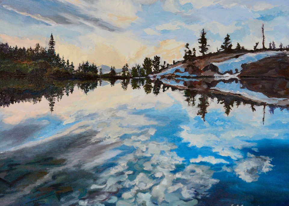 Sunrise Lake Art | sarahoconnor