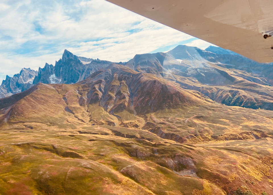 Fall Colors In The Alaska Range Photography Art | Visionary Adventures, LLC