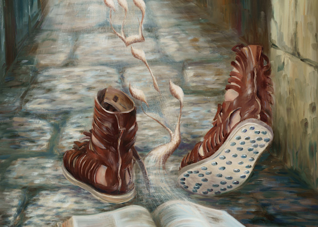 Shoes Of Peace   Art | ELENA ERŐS FINE ART