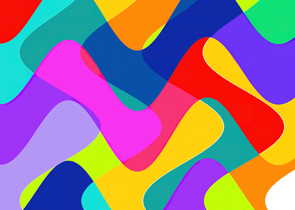 Zigzags Of Color/Merch Art | karenihirsch