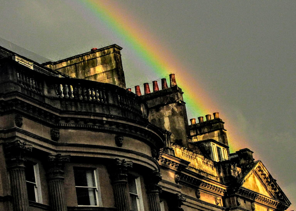 Rainbow & Mist Over Bath, England   Number Two Photography Art | Photoissimo - Fine Art Photography