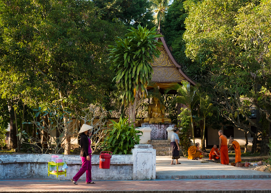 Luang Prabang town life