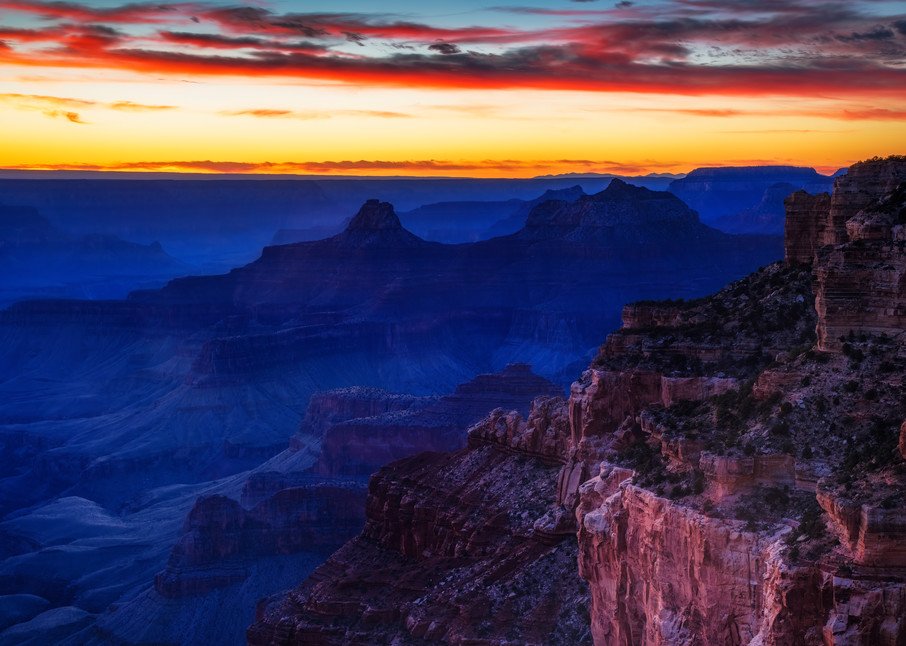 Sunset over Thor Temple - Grand Canyon fine-art photography prints
