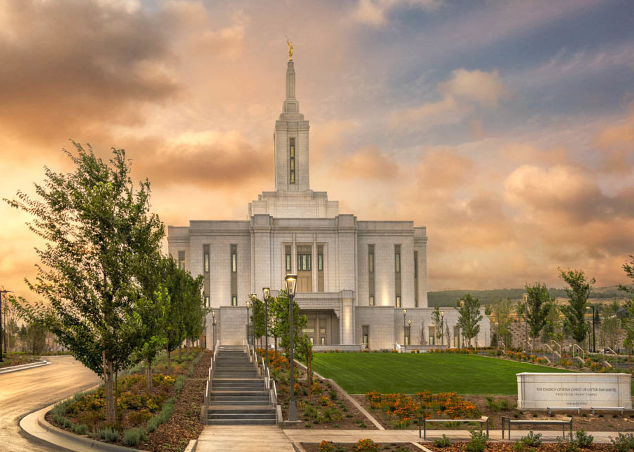 Pocatello Temple - Covenant path