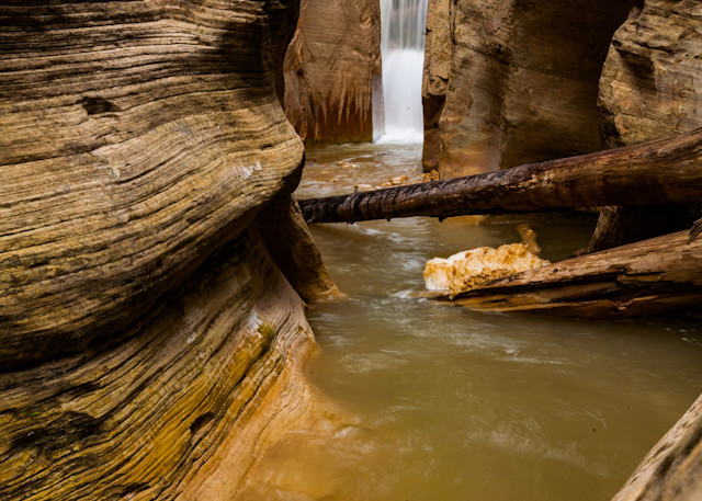 Waterfall in The Narrows