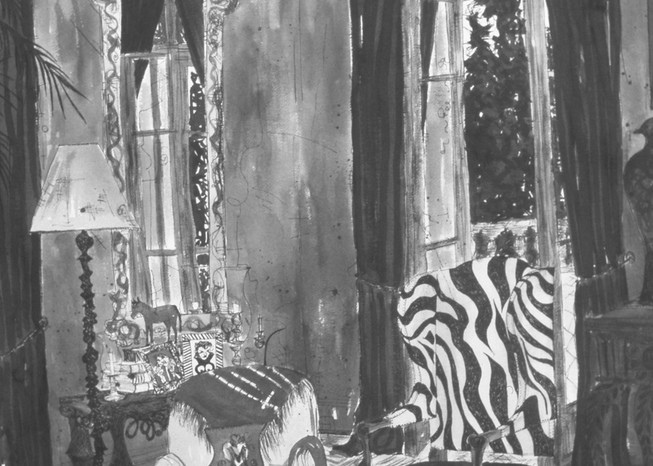 Ralph Lauren's Living Room Art | House of ChoCLeT.