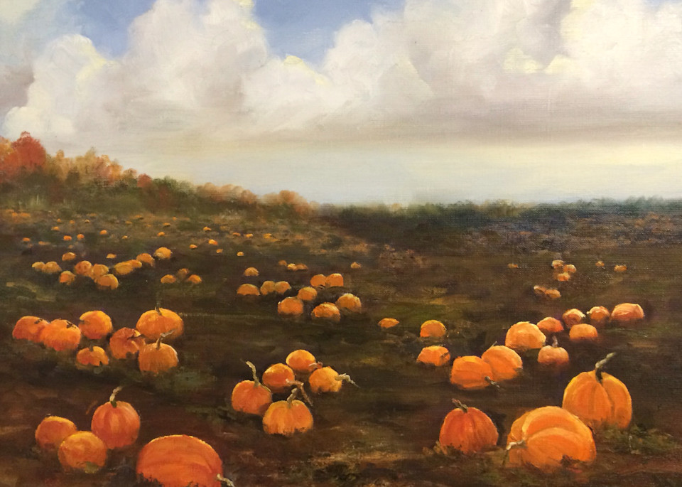 Pumpkin Patch Art | Marsha Clements Art