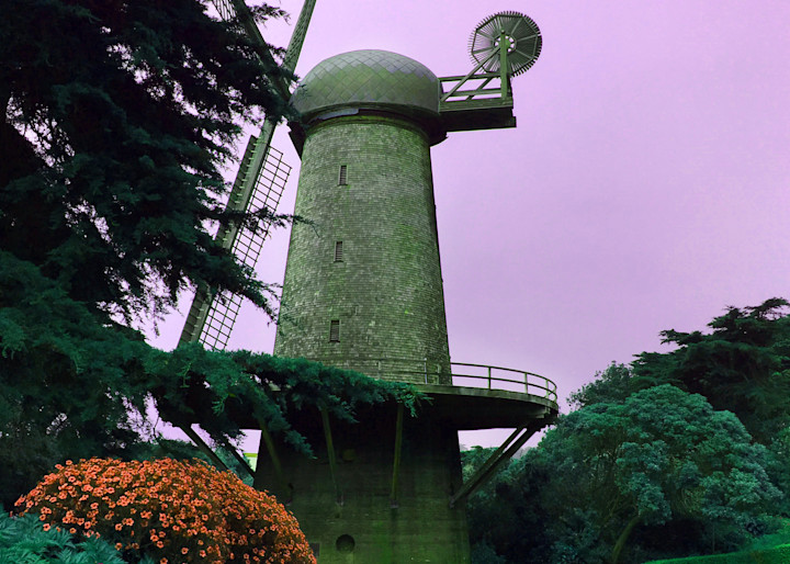 san francisco california golden gate park windmill
