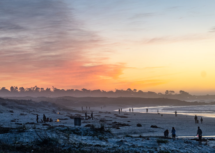 Asilomar State Park Beach On New Years Eve Photography Art | Peter T. Knight Photography