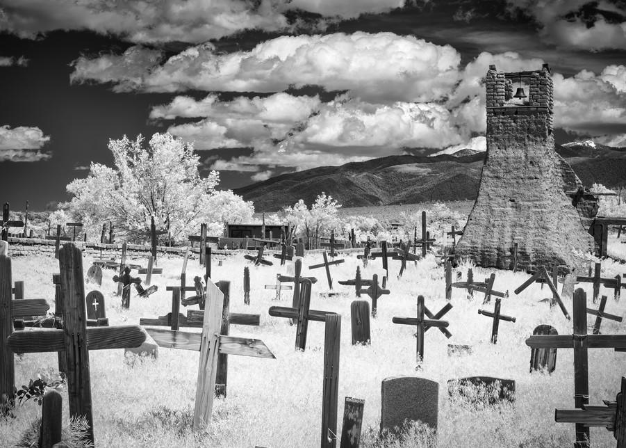 Taos Pueblo Cemetery 2 Photography Art | Kathleen Messmer Photography