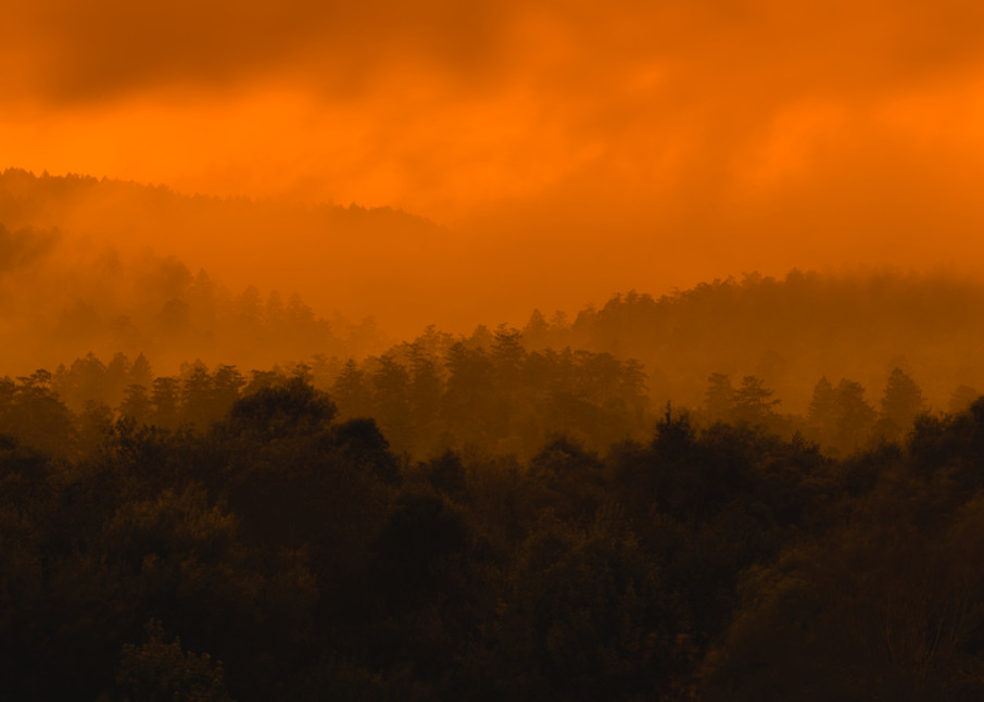 Fine Art Photograph of California Wildfire by San Diego photographer Allison Davis