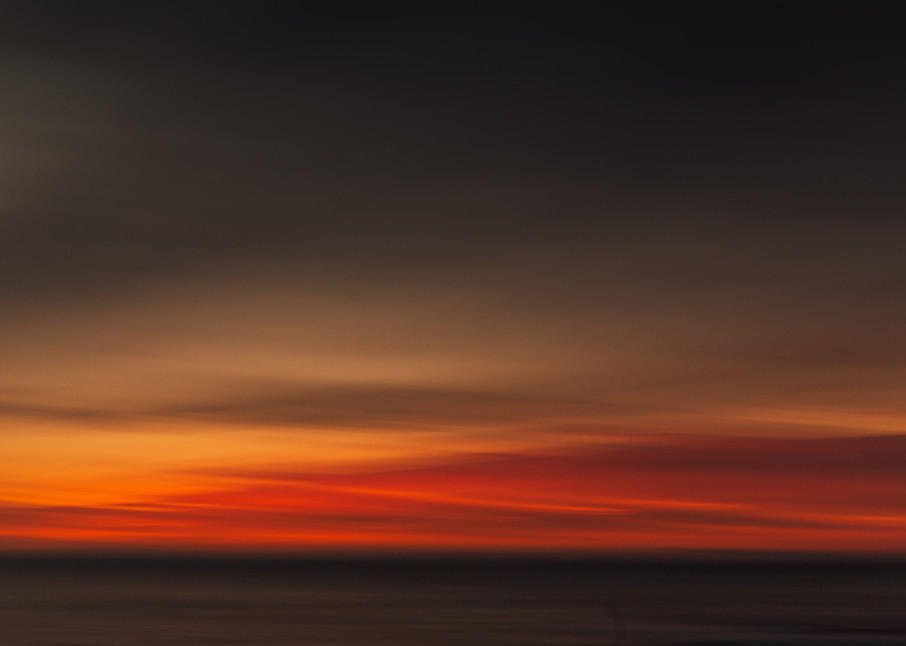 Fine art photograph of sunset blu by San Diego photographer Allison Davis