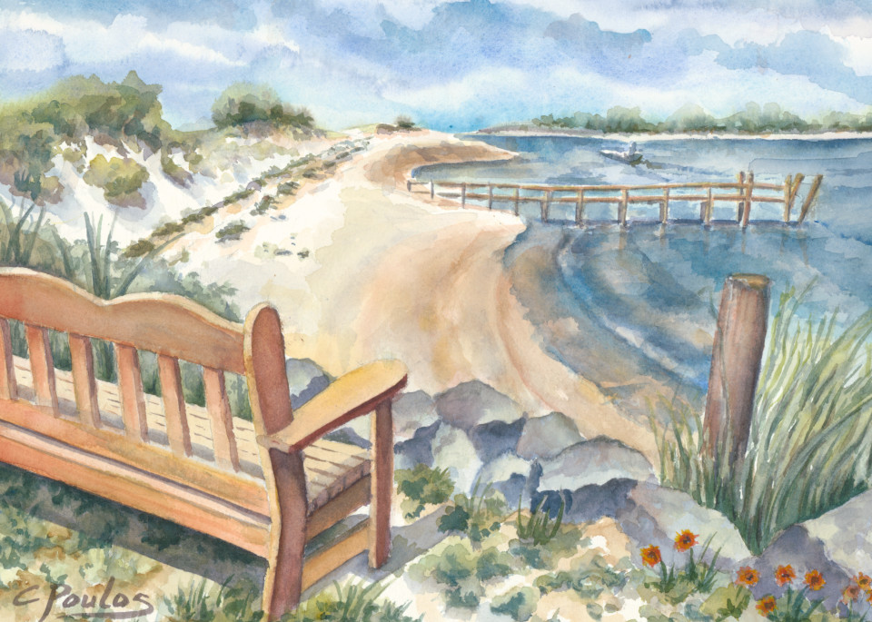 Inlet Watch Art | Cathy Poulos Art