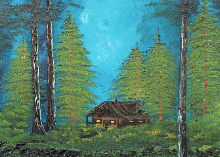 Hermit Cabin Art | Lynda Moffatt Fine Arts