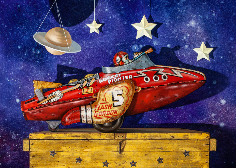 Rocket Fighter  Art | Richard Hall Fine Art