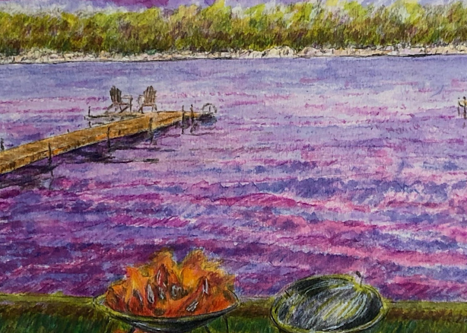My Conesus Lake 3 Art | carmen schaefer art