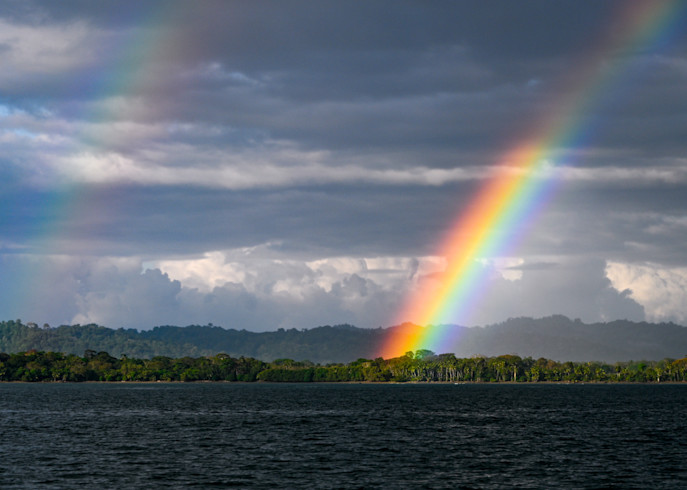 Rainbow Over The Osa Beach Photography Art | Fly Fishing Portraits