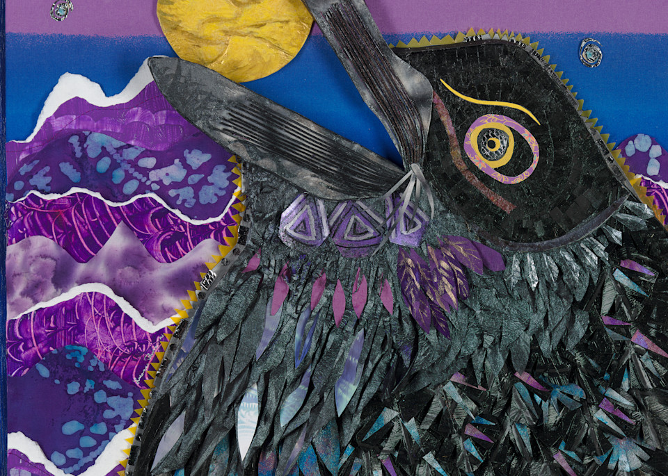 Poe The Raven Puzzle Art | Luanne C Brown