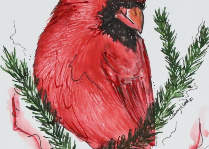 Cardinal Season Art | Art by Raney Good