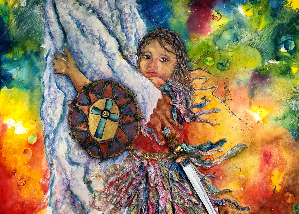 The Warrior Is A Child Art | Melissa Carter Creations