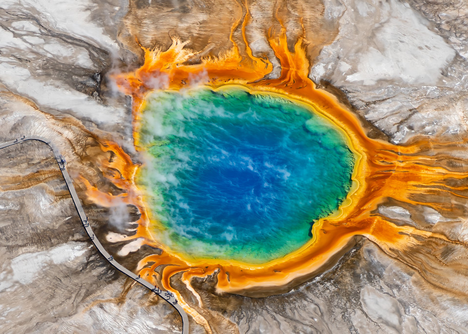 Grand Prismatic Springs Photography Art | Mind Works Images