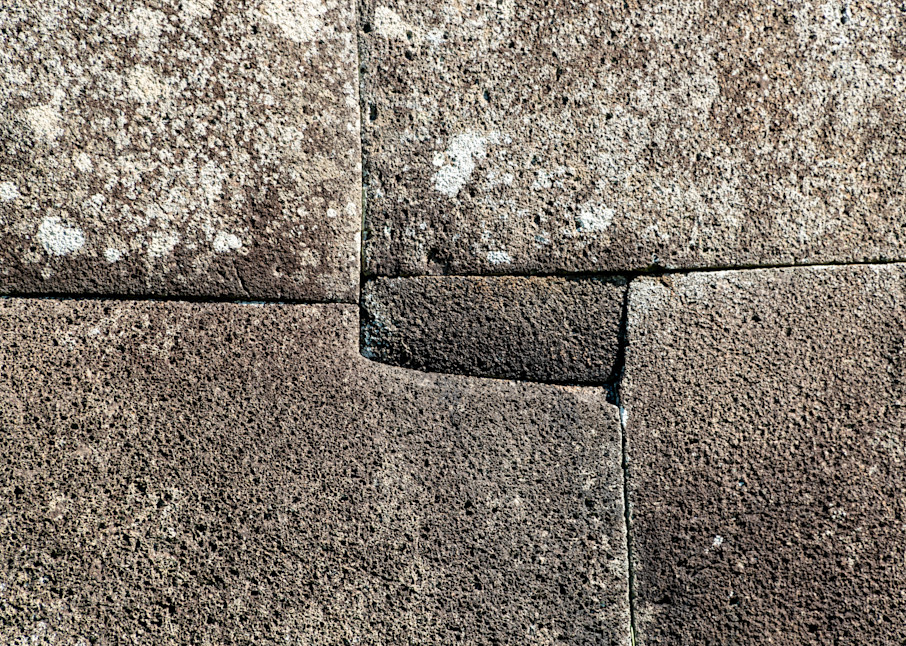 Rock Joining At Vinapu Similar To That In Cuzco Photography Art | Peter T. Knight Photography