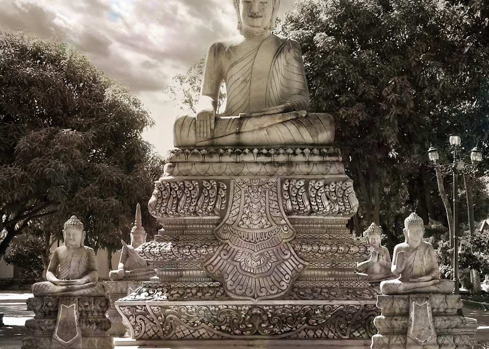 Monkey Temple Buddha