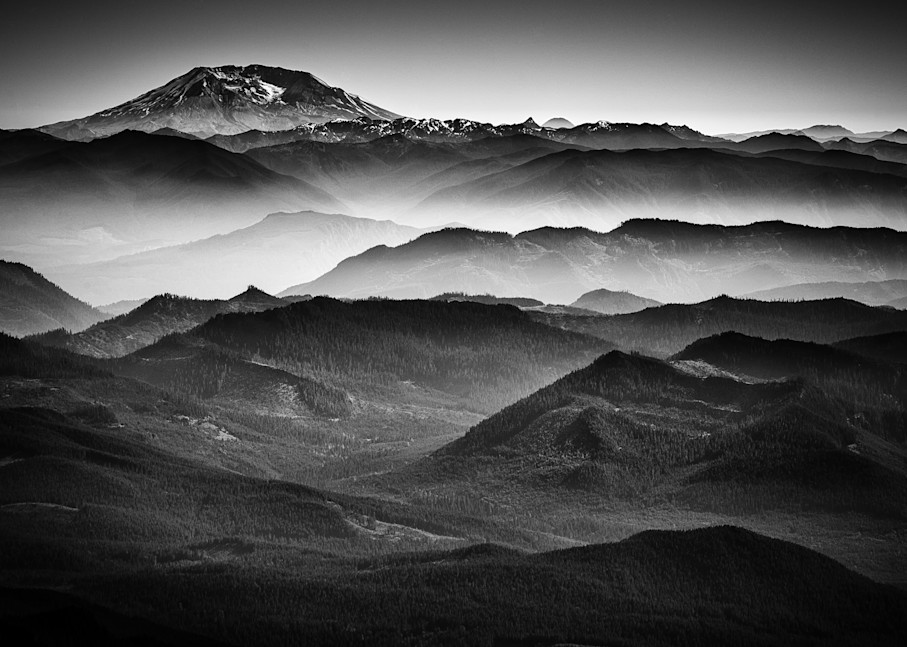 Mount Saint Helens: Rolliing Hills Photography Art | Troy Mason Photography