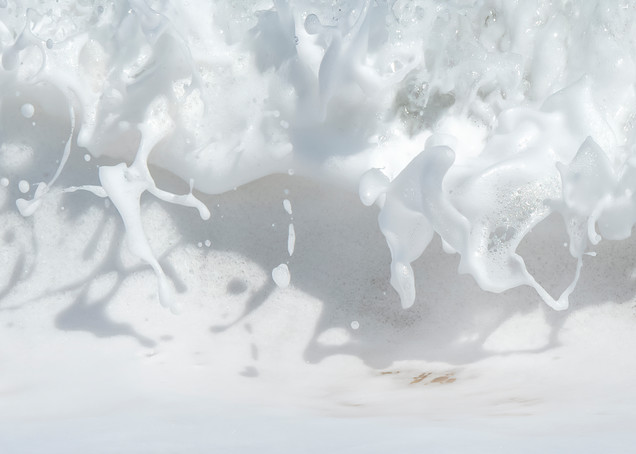 Foam Avalanche Photography Art | Ed Sancious - Stillness In Change