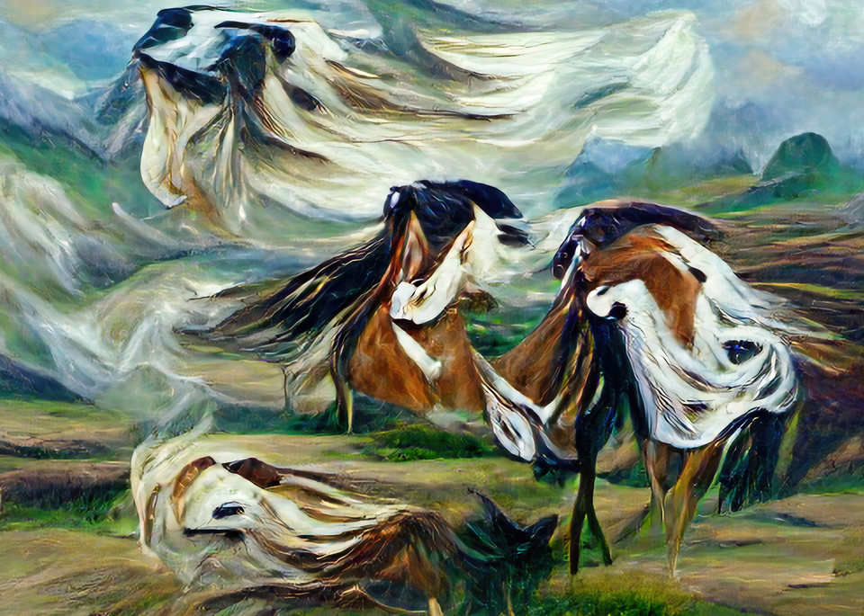 Equus Spirit Bakeitzogie Art | AI Made Art LLC