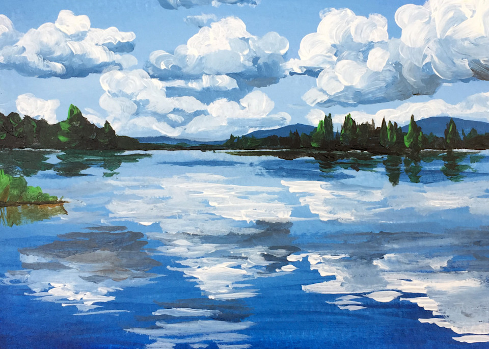 Reflection Lake Art | Cathy Rowe Arts