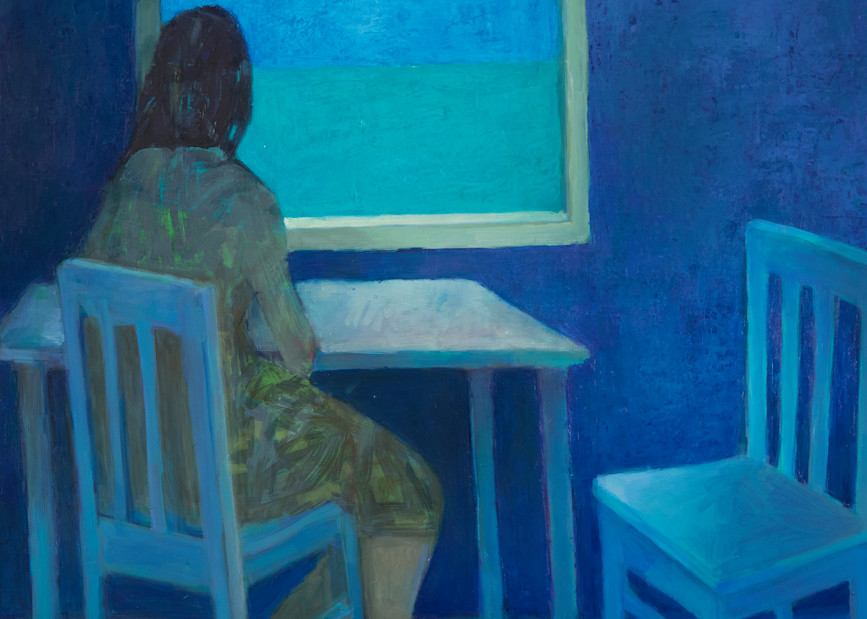 Summer In The Blue Room Art | Andrea kelly Fine Arts
