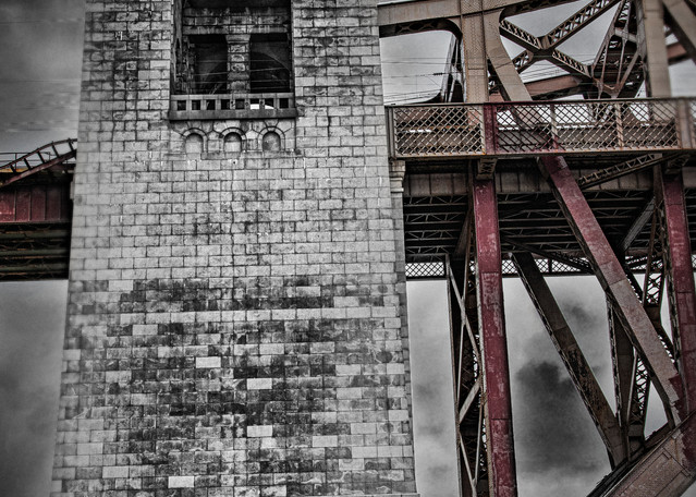 Hell Gate Bridge Tower Photography Art | Marc Sherman Photography