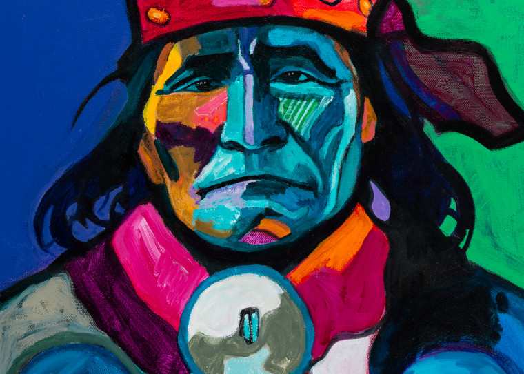 Geronimo | John Nieto Open Edition Giclee
