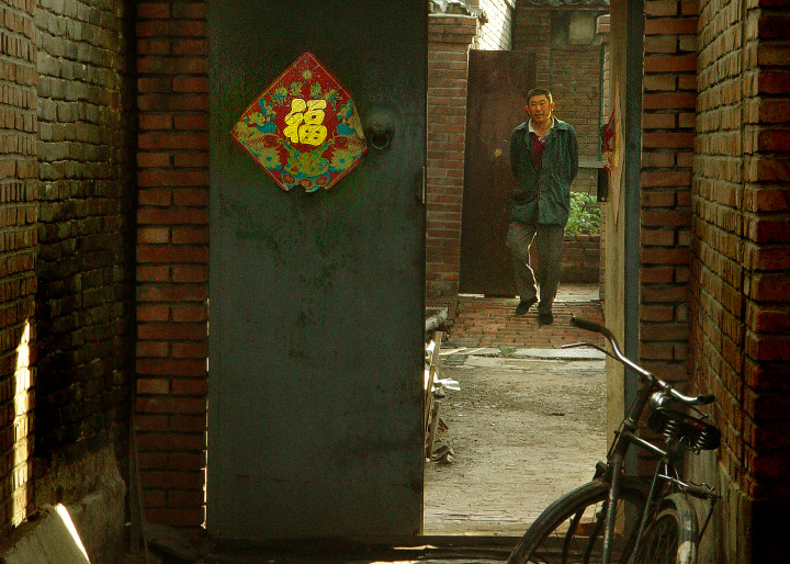 China Man And Doorway Photography Art | SilverTube Productions