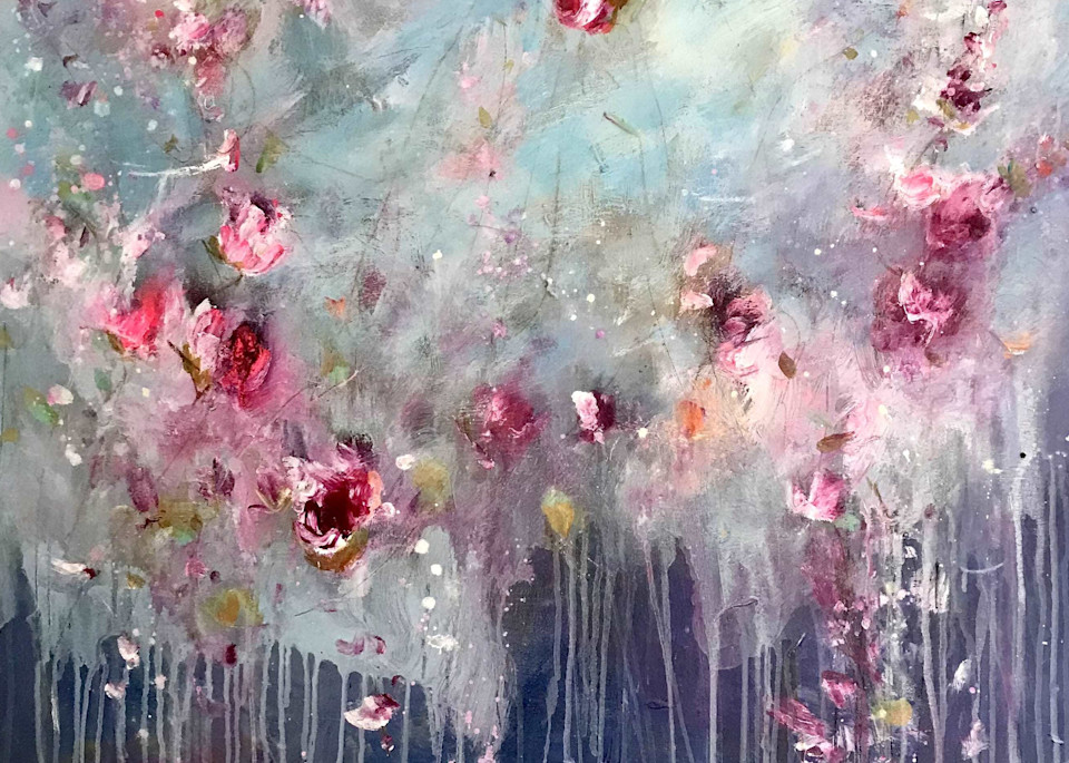 Dreamy floral painting