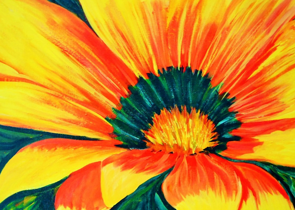 tinamelhus painting african daisy