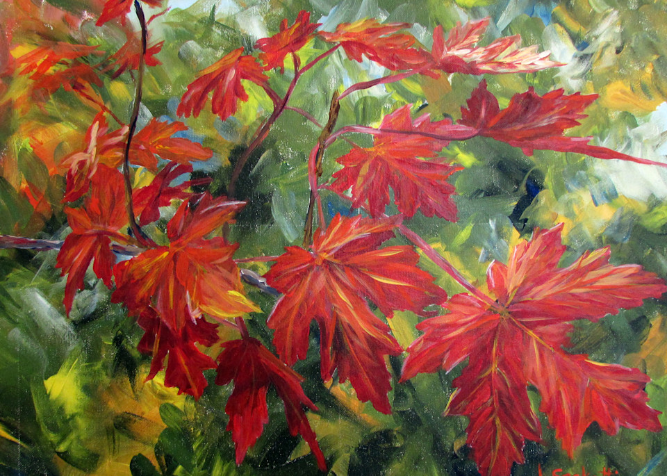 Autumn Blaze Art | Linda Sacketti