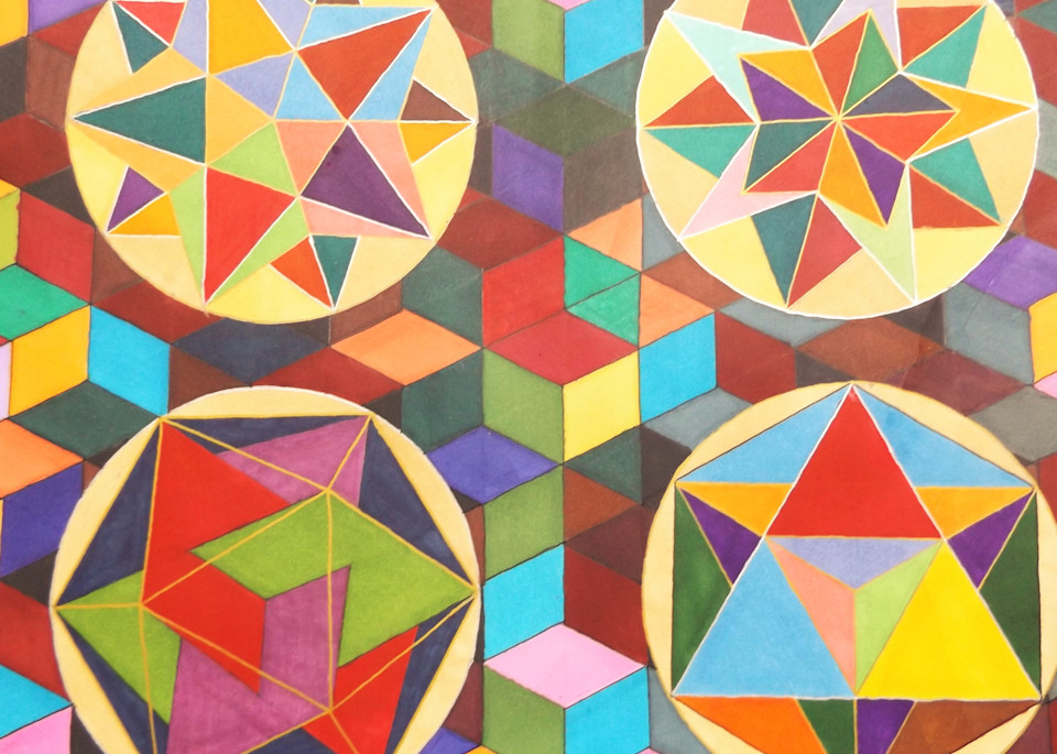 Quadratic Pi Art | Cynthia Christensen Art