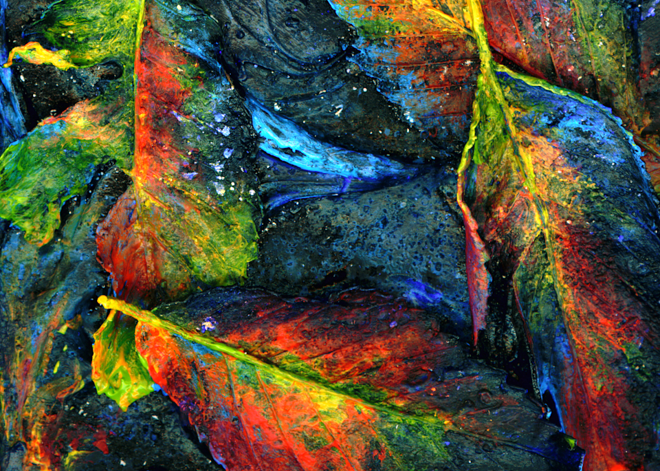 Painted Leaves Art | KD Neeley, Artist