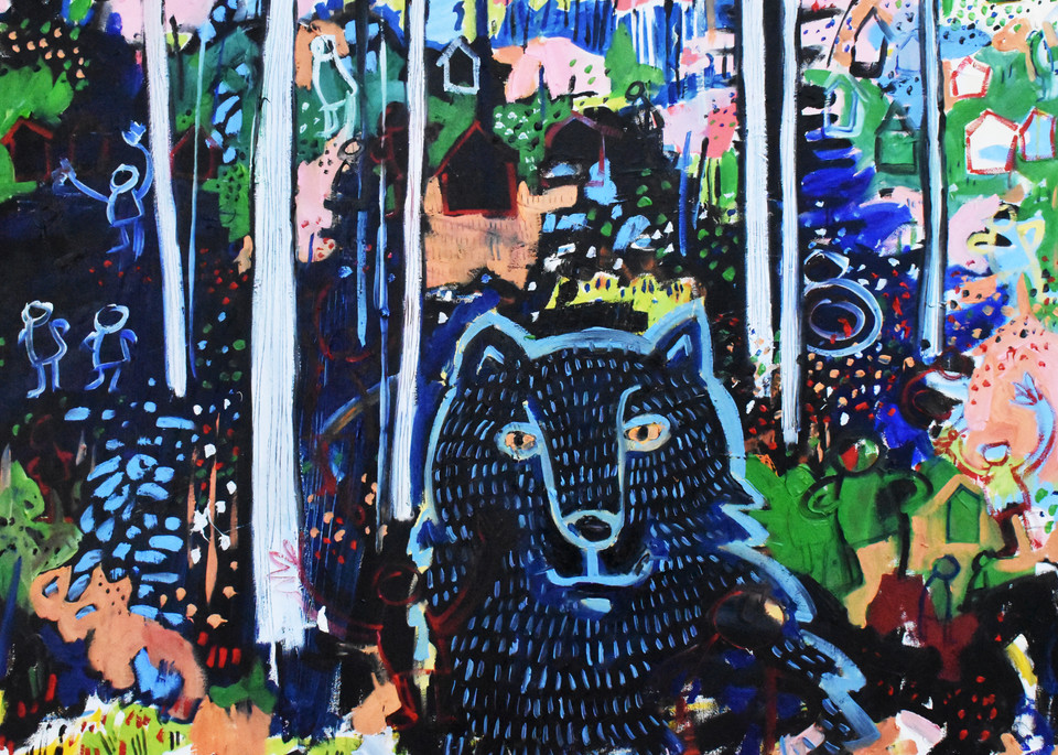 The Wolf Is My Brother Art | eddie hamilton art