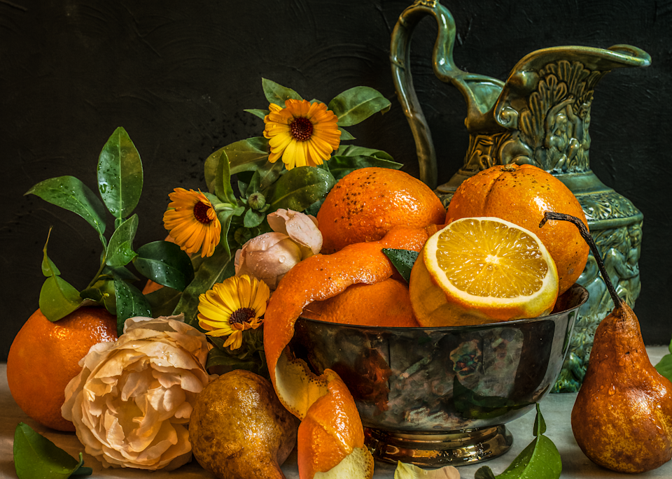 Bowl Of Orange Photography Art | The Elliott Homestead, Inc.