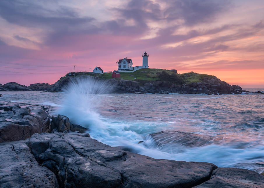 Nubble Lighthouse, York, Maine Photography Art | Jeremy Noyes Fine Art Photography
