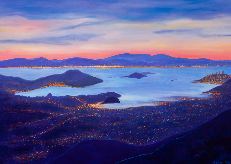 Descending Mt. Tam Art | Christine Kerr Art