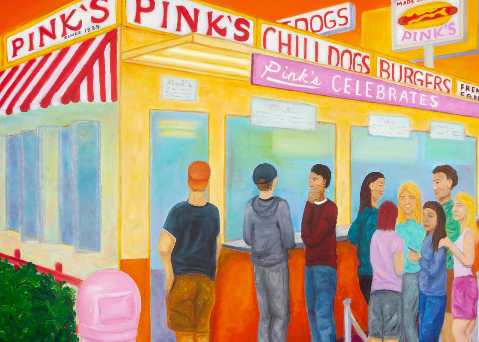 Pink's Art | Christine Kerr Art
